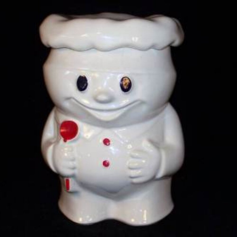Cookie Jar McCoy Pottery Bobbie the Baker - Pillsbury Dough Boy Vtg Collectible